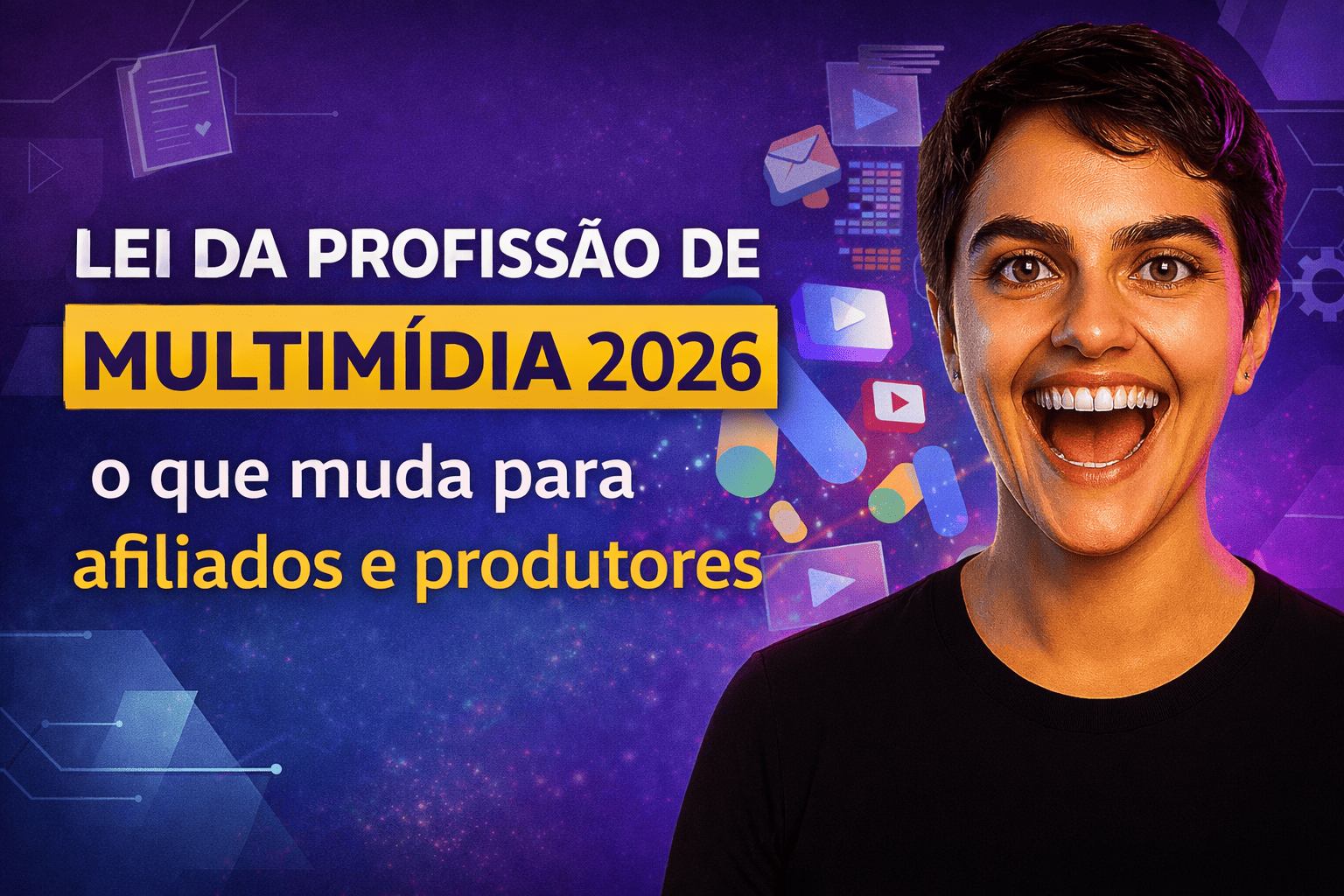 lei da profissão de multimídia 2026